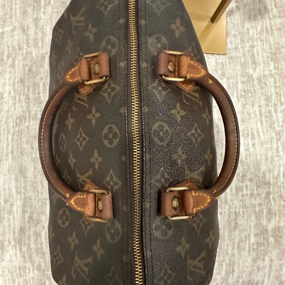 🔥SALE🔥 💎VINTAGE 1991 Louis Vuitton Speedy 30 w/COA, Lock, dusty and gift - Picture 7 of 16